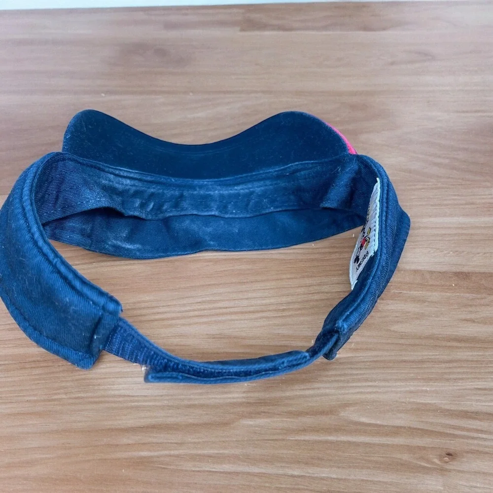 Walt Disney World Blue Mickey Mouse Youth Visor Embroidered Vintage‎